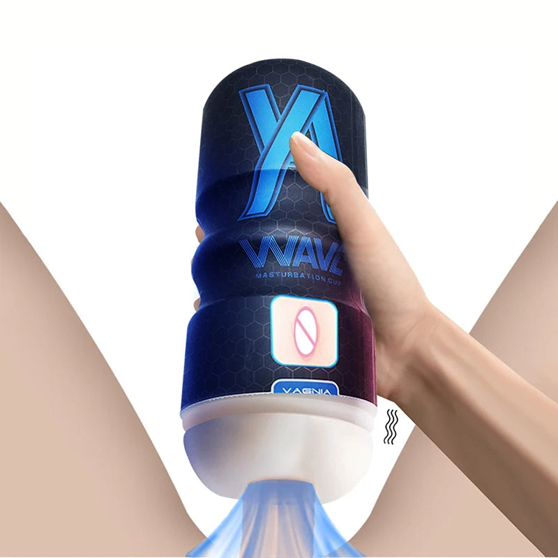 Realistic Manual Male Masturbator – Soft & Discreet