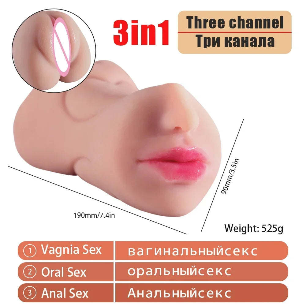 Premium Soft Male Masturbator – Extra Comfortable & Realistic